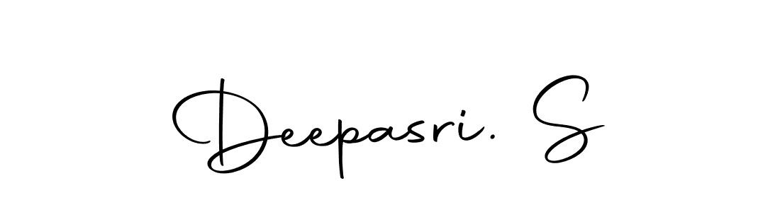 if you are searching for the best signature style for your name Deepasri. S. so please give up your signature search. here we have designed multiple signature styles  using Autography-DOLnW. Deepasri. S signature style 10 images and pictures png