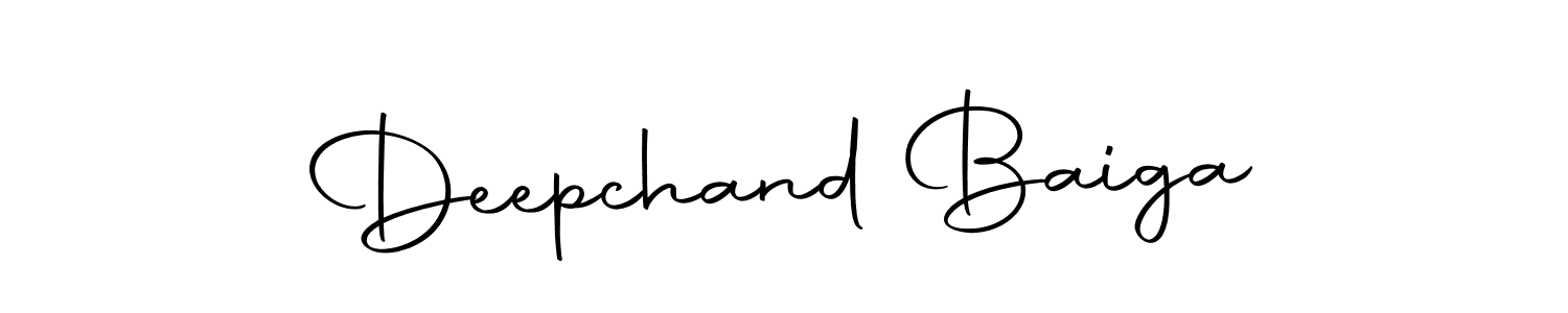 Deepchand Baiga stylish signature style. Best Handwritten Sign (Autography-DOLnW) for my name. Handwritten Signature Collection Ideas for my name Deepchand Baiga. Deepchand Baiga signature style 10 images and pictures png