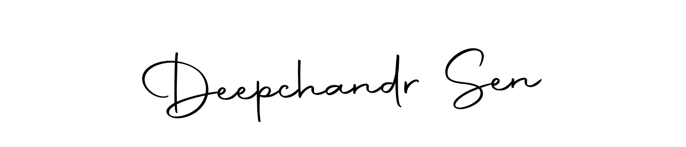 It looks lik you need a new signature style for name Deepchandr Sen. Design unique handwritten (Autography-DOLnW) signature with our free signature maker in just a few clicks. Deepchandr Sen signature style 10 images and pictures png