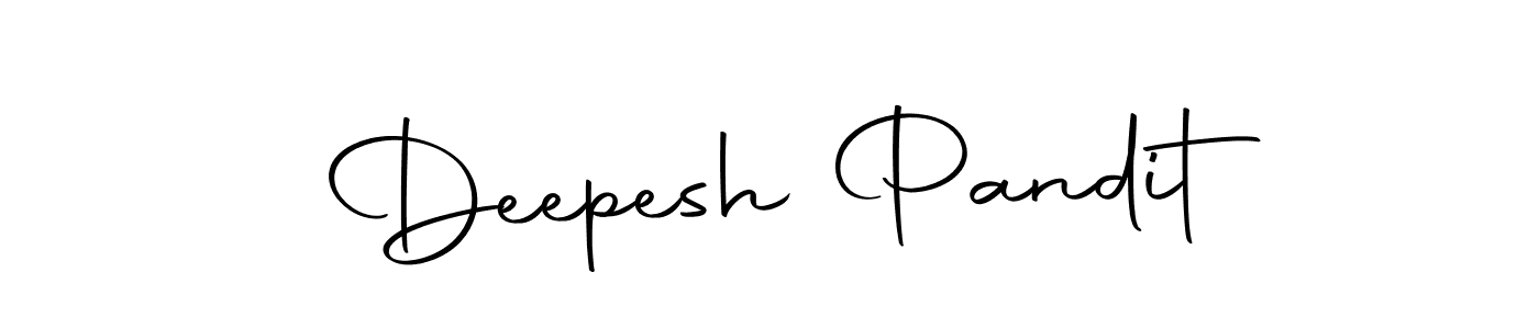 Make a beautiful signature design for name Deepesh Pandit. Use this online signature maker to create a handwritten signature for free. Deepesh Pandit signature style 10 images and pictures png