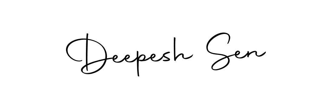 Also we have Deepesh Sen name is the best signature style. Create professional handwritten signature collection using Autography-DOLnW autograph style. Deepesh Sen signature style 10 images and pictures png