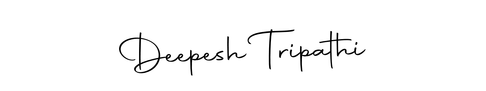 Make a beautiful signature design for name Deepesh Tripathi. With this signature (Autography-DOLnW) style, you can create a handwritten signature for free. Deepesh Tripathi signature style 10 images and pictures png