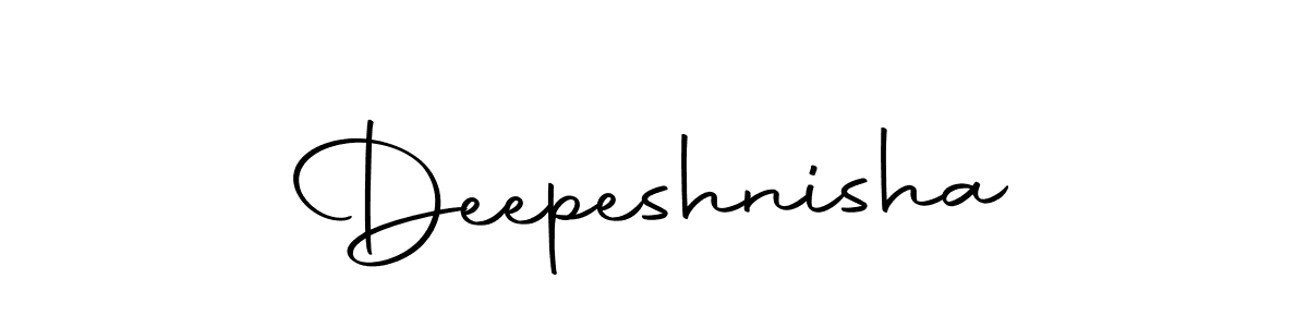 Deepeshnisha stylish signature style. Best Handwritten Sign (Autography-DOLnW) for my name. Handwritten Signature Collection Ideas for my name Deepeshnisha. Deepeshnisha signature style 10 images and pictures png