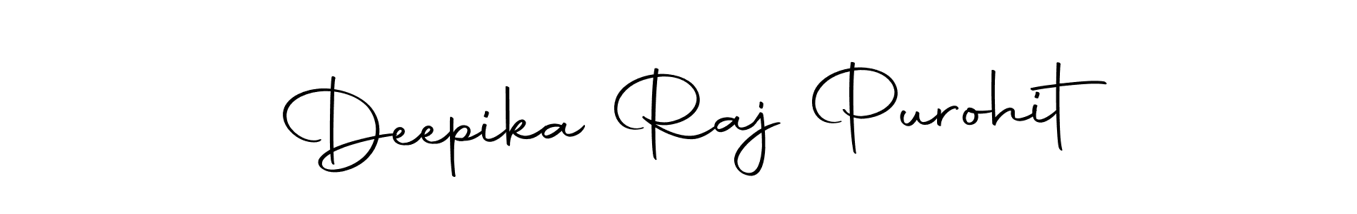 Design your own signature with our free online signature maker. With this signature software, you can create a handwritten (Autography-DOLnW) signature for name Deepika Raj Purohit. Deepika Raj Purohit signature style 10 images and pictures png