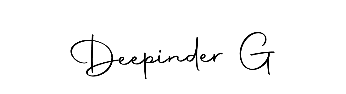 It looks lik you need a new signature style for name Deepinder G. Design unique handwritten (Autography-DOLnW) signature with our free signature maker in just a few clicks. Deepinder G signature style 10 images and pictures png