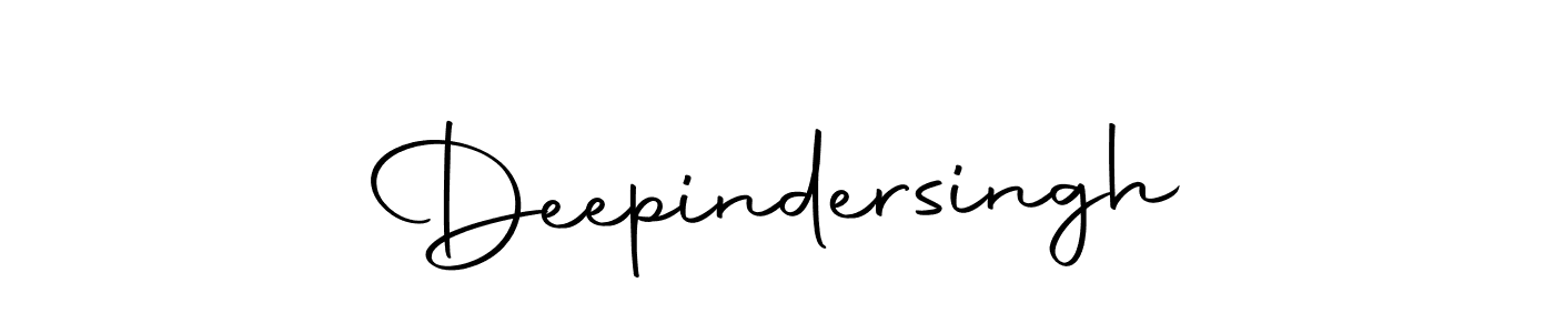 Make a beautiful signature design for name Deepindersingh. With this signature (Autography-DOLnW) style, you can create a handwritten signature for free. Deepindersingh signature style 10 images and pictures png