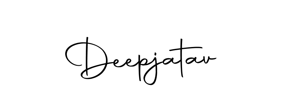 Use a signature maker to create a handwritten signature online. With this signature software, you can design (Autography-DOLnW) your own signature for name Deepjatav. Deepjatav signature style 10 images and pictures png