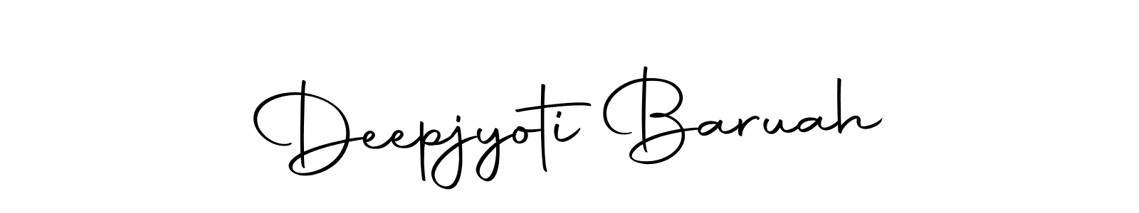Deepjyoti Baruah stylish signature style. Best Handwritten Sign (Autography-DOLnW) for my name. Handwritten Signature Collection Ideas for my name Deepjyoti Baruah. Deepjyoti Baruah signature style 10 images and pictures png
