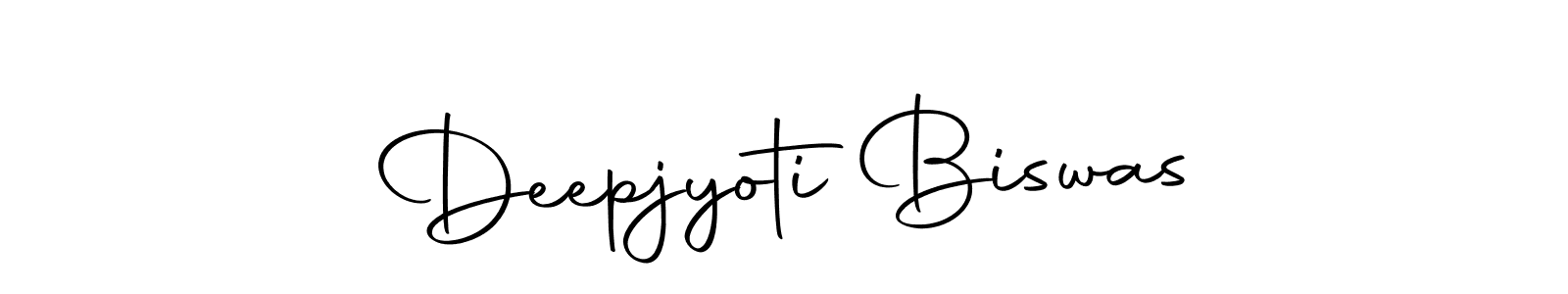 Create a beautiful signature design for name Deepjyoti Biswas. With this signature (Autography-DOLnW) fonts, you can make a handwritten signature for free. Deepjyoti Biswas signature style 10 images and pictures png