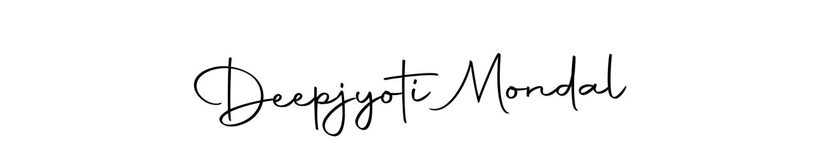 Design your own signature with our free online signature maker. With this signature software, you can create a handwritten (Autography-DOLnW) signature for name Deepjyoti Mondal. Deepjyoti Mondal signature style 10 images and pictures png