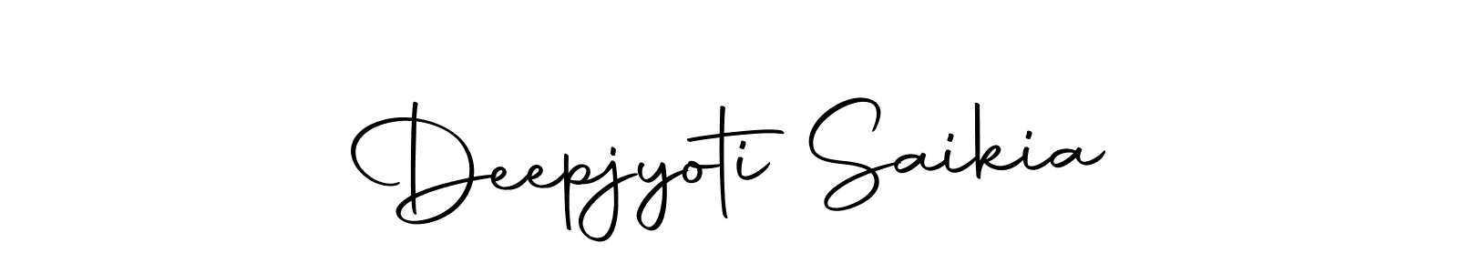 Create a beautiful signature design for name Deepjyoti Saikia. With this signature (Autography-DOLnW) fonts, you can make a handwritten signature for free. Deepjyoti Saikia signature style 10 images and pictures png