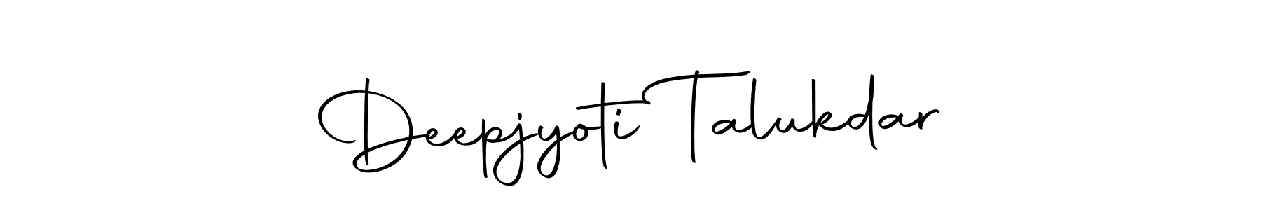 Make a beautiful signature design for name Deepjyoti Talukdar. Use this online signature maker to create a handwritten signature for free. Deepjyoti Talukdar signature style 10 images and pictures png