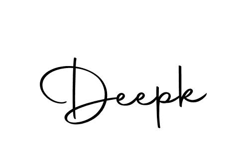 Use a signature maker to create a handwritten signature online. With this signature software, you can design (Autography-DOLnW) your own signature for name Deepk. Deepk signature style 10 images and pictures png