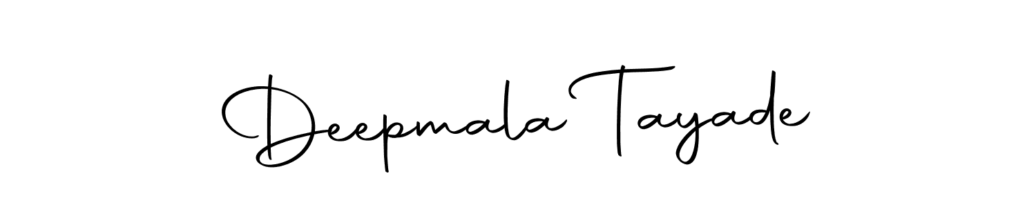 This is the best signature style for the Deepmala Tayade name. Also you like these signature font (Autography-DOLnW). Mix name signature. Deepmala Tayade signature style 10 images and pictures png