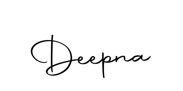 Deepna stylish signature style. Best Handwritten Sign (Autography-DOLnW) for my name. Handwritten Signature Collection Ideas for my name Deepna. Deepna signature style 10 images and pictures png