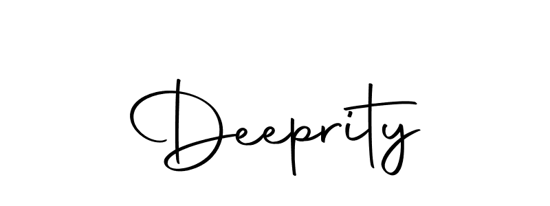 Create a beautiful signature design for name Deeprity. With this signature (Autography-DOLnW) fonts, you can make a handwritten signature for free. Deeprity signature style 10 images and pictures png