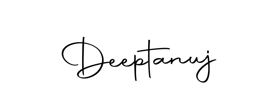 How to make Deeptanuj signature? Autography-DOLnW is a professional autograph style. Create handwritten signature for Deeptanuj name. Deeptanuj signature style 10 images and pictures png