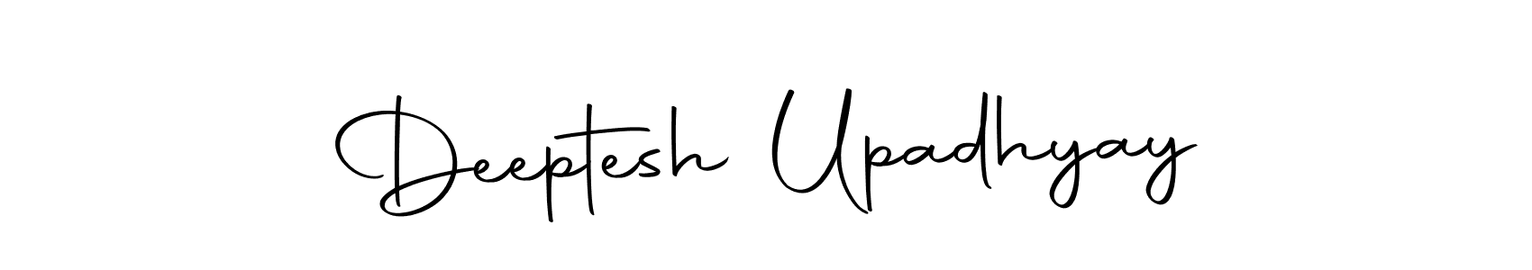 Design your own signature with our free online signature maker. With this signature software, you can create a handwritten (Autography-DOLnW) signature for name Deeptesh Upadhyay. Deeptesh Upadhyay signature style 10 images and pictures png