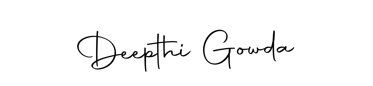 Deepthi Gowda stylish signature style. Best Handwritten Sign (Autography-DOLnW) for my name. Handwritten Signature Collection Ideas for my name Deepthi Gowda. Deepthi Gowda signature style 10 images and pictures png