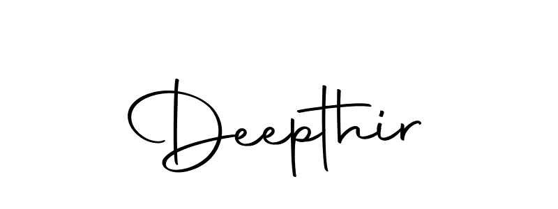 Use a signature maker to create a handwritten signature online. With this signature software, you can design (Autography-DOLnW) your own signature for name Deepthir. Deepthir signature style 10 images and pictures png