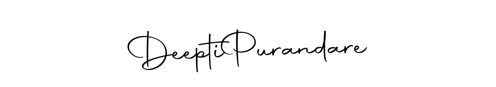 Also we have Deepti  Purandare name is the best signature style. Create professional handwritten signature collection using Autography-DOLnW autograph style. Deepti  Purandare signature style 10 images and pictures png