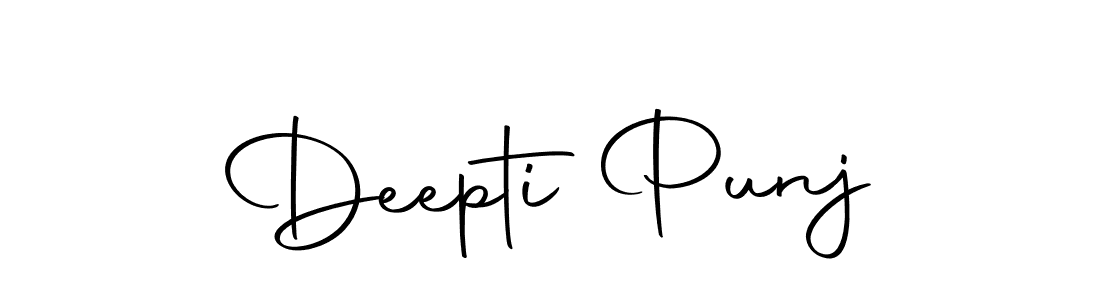 Use a signature maker to create a handwritten signature online. With this signature software, you can design (Autography-DOLnW) your own signature for name Deepti Punj. Deepti Punj signature style 10 images and pictures png