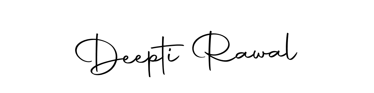 How to make Deepti Rawal signature? Autography-DOLnW is a professional autograph style. Create handwritten signature for Deepti Rawal name. Deepti Rawal signature style 10 images and pictures png