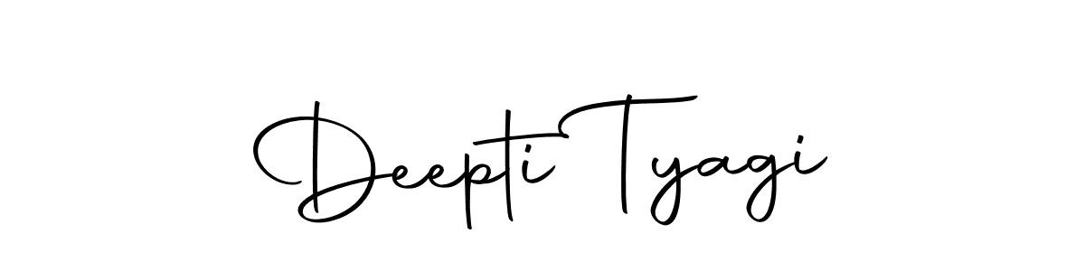 Make a beautiful signature design for name Deepti Tyagi. Use this online signature maker to create a handwritten signature for free. Deepti Tyagi signature style 10 images and pictures png