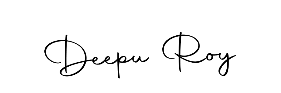 You can use this online signature creator to create a handwritten signature for the name Deepu Roy. This is the best online autograph maker. Deepu Roy signature style 10 images and pictures png