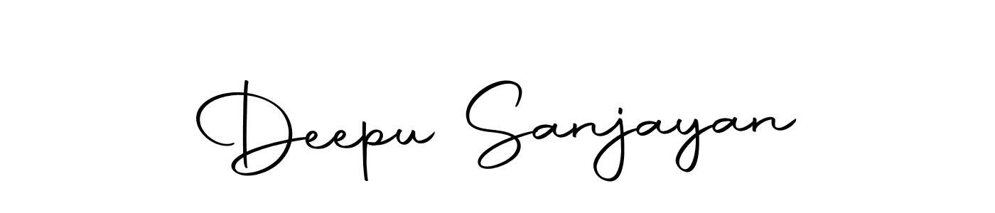 Also we have Deepu Sanjayan name is the best signature style. Create professional handwritten signature collection using Autography-DOLnW autograph style. Deepu Sanjayan signature style 10 images and pictures png