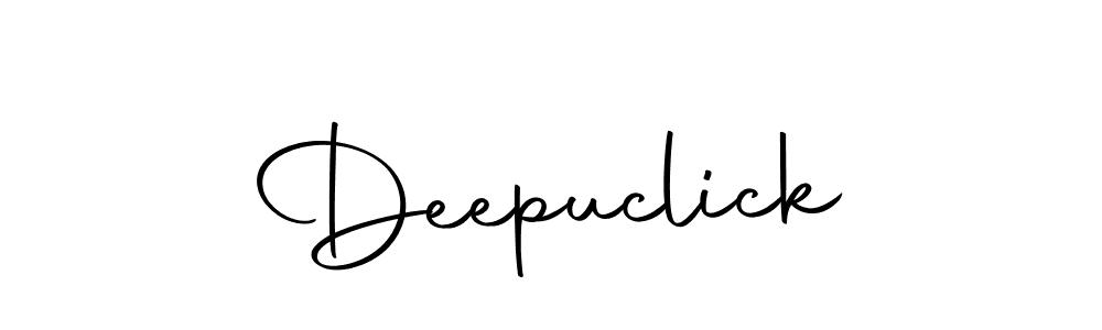 if you are searching for the best signature style for your name Deepuclick. so please give up your signature search. here we have designed multiple signature styles  using Autography-DOLnW. Deepuclick signature style 10 images and pictures png