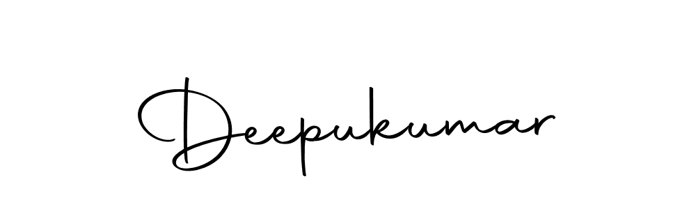 Create a beautiful signature design for name Deepukumar. With this signature (Autography-DOLnW) fonts, you can make a handwritten signature for free. Deepukumar signature style 10 images and pictures png