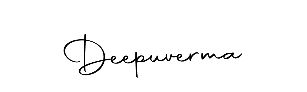 Also we have Deepuverma name is the best signature style. Create professional handwritten signature collection using Autography-DOLnW autograph style. Deepuverma signature style 10 images and pictures png
