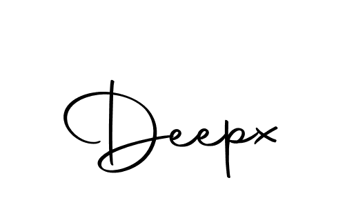 Use a signature maker to create a handwritten signature online. With this signature software, you can design (Autography-DOLnW) your own signature for name Deepx. Deepx signature style 10 images and pictures png