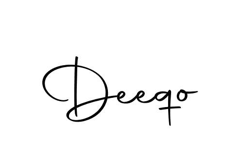 How to make Deeqo signature? Autography-DOLnW is a professional autograph style. Create handwritten signature for Deeqo name. Deeqo signature style 10 images and pictures png