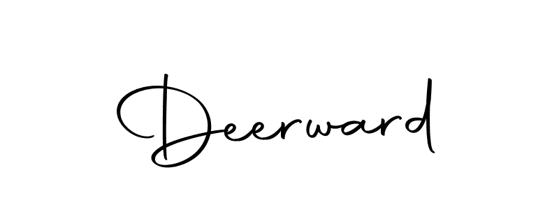 Make a beautiful signature design for name Deerward. Use this online signature maker to create a handwritten signature for free. Deerward signature style 10 images and pictures png