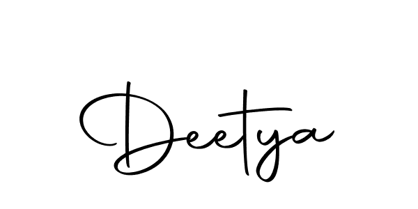 Make a beautiful signature design for name Deetya. Use this online signature maker to create a handwritten signature for free. Deetya signature style 10 images and pictures png