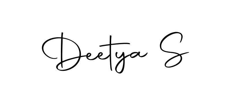 How to Draw Deetya S signature style? Autography-DOLnW is a latest design signature styles for name Deetya S. Deetya S signature style 10 images and pictures png