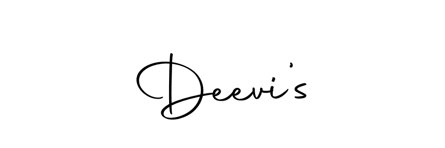 Make a beautiful signature design for name Deevi’s. With this signature (Autography-DOLnW) style, you can create a handwritten signature for free. Deevi’s signature style 10 images and pictures png