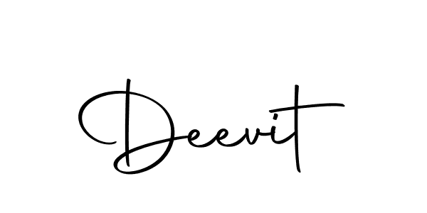 Similarly Autography-DOLnW is the best handwritten signature design. Signature creator online .You can use it as an online autograph creator for name Deevit. Deevit signature style 10 images and pictures png