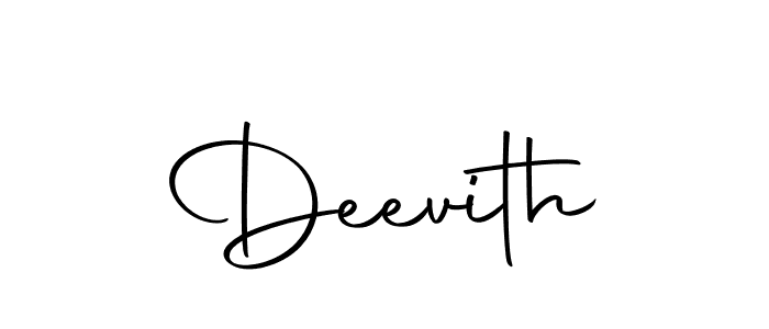 You should practise on your own different ways (Autography-DOLnW) to write your name (Deevith) in signature. don't let someone else do it for you. Deevith signature style 10 images and pictures png