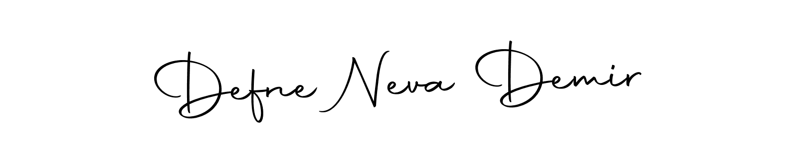 This is the best signature style for the Defne Neva Demir name. Also you like these signature font (Autography-DOLnW). Mix name signature. Defne Neva Demir signature style 10 images and pictures png