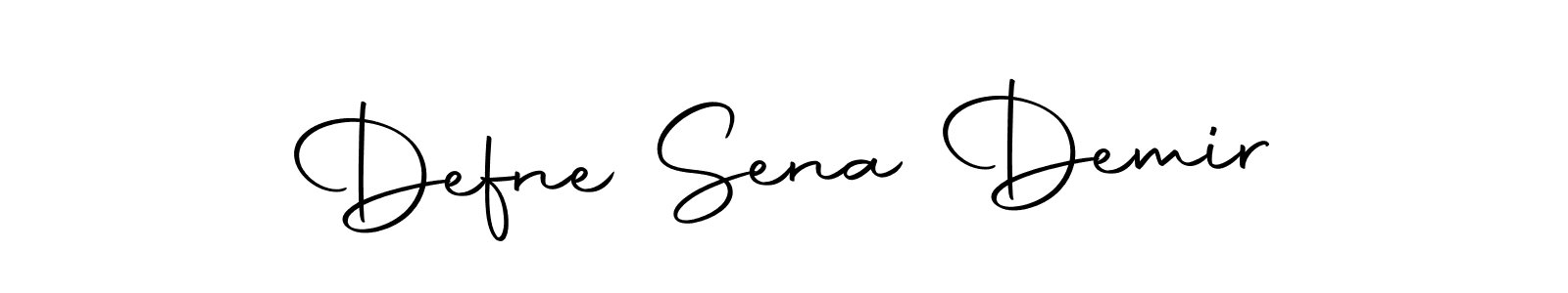 Also we have Defne Sena Demir name is the best signature style. Create professional handwritten signature collection using Autography-DOLnW autograph style. Defne Sena Demir signature style 10 images and pictures png