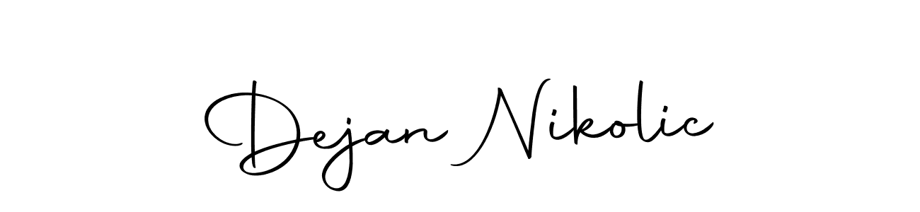if you are searching for the best signature style for your name Dejan Nikolic. so please give up your signature search. here we have designed multiple signature styles  using Autography-DOLnW. Dejan Nikolic signature style 10 images and pictures png