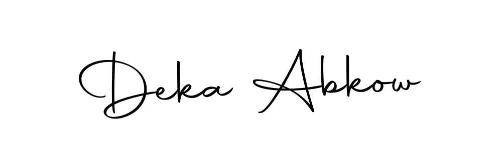 How to Draw Deka Abkow signature style? Autography-DOLnW is a latest design signature styles for name Deka Abkow. Deka Abkow signature style 10 images and pictures png