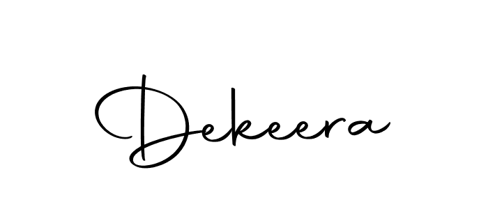 How to make Dekeera name signature. Use Autography-DOLnW style for creating short signs online. This is the latest handwritten sign. Dekeera signature style 10 images and pictures png