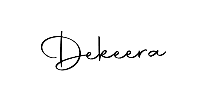 Make a short Dekeera signature style. Manage your documents anywhere anytime using Autography-DOLnW. Create and add eSignatures, submit forms, share and send files easily. Dekeera signature style 10 images and pictures png