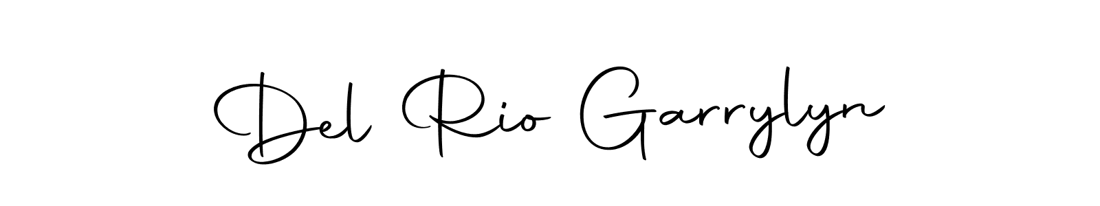 Make a beautiful signature design for name Del Rio Garrylyn. With this signature (Autography-DOLnW) style, you can create a handwritten signature for free. Del Rio Garrylyn signature style 10 images and pictures png