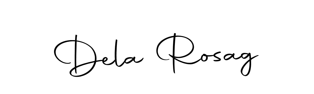 Use a signature maker to create a handwritten signature online. With this signature software, you can design (Autography-DOLnW) your own signature for name Dela Rosag. Dela Rosag signature style 10 images and pictures png