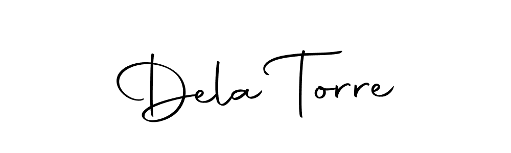 Dela Torre stylish signature style. Best Handwritten Sign (Autography-DOLnW) for my name. Handwritten Signature Collection Ideas for my name Dela Torre. Dela Torre signature style 10 images and pictures png
